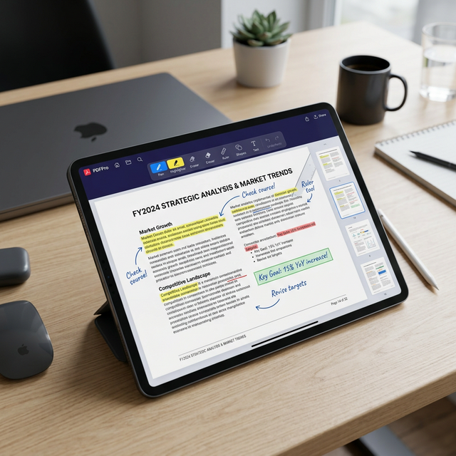 inkPDF App Mockup